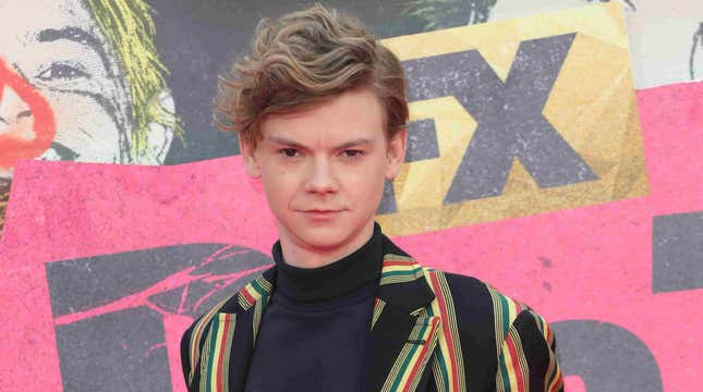 Thomas Brodie-Sangster appears on the red carpet.