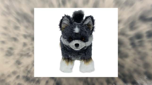 An image shows a Torgal plush from Square Enix.