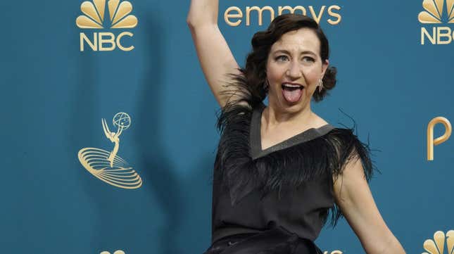 Kristen Schaal appears on the red carpet.